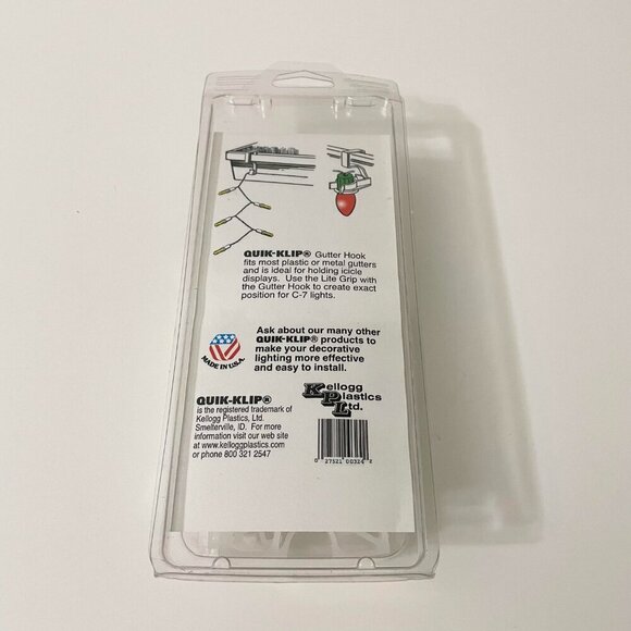 QK Quik Klip Gutter Hooks 24 Count Item 324 - Picture 9 of 12